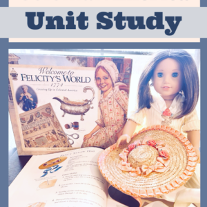Colonial America Unit Study American Girl Felicity Fields of Daisies