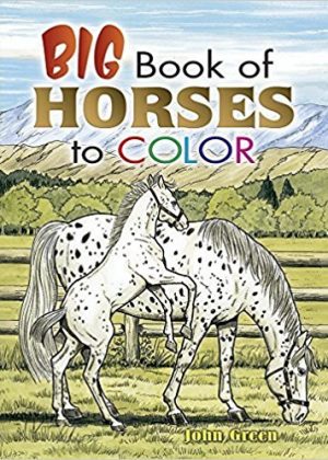 Big Book of Horses to Color (Dover Nature Coloring Book)
