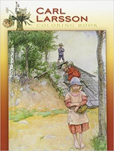 Carl Larsson Coloring Book