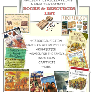 ancient civilizations and the old testament books and movies for kids image