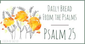 Psalm 25 devotional
