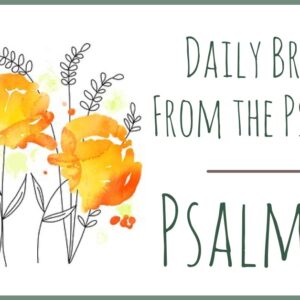 Psalm 25 devotional