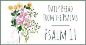Psalm 14 devotional