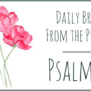 Psalm 21 devotional