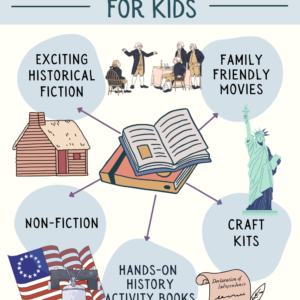 american history books and movies for kids