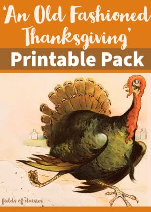 Thanksgiving Unit Study Printables