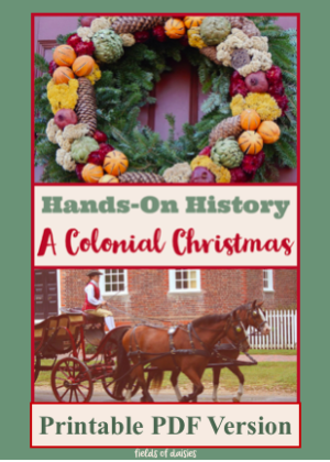 A Colonial Christmas History