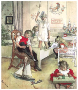 Swedish Pioneer Christmas kids traditions