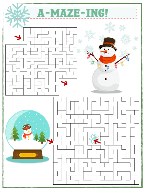 Printable Christmas Activity Book - Image 7
