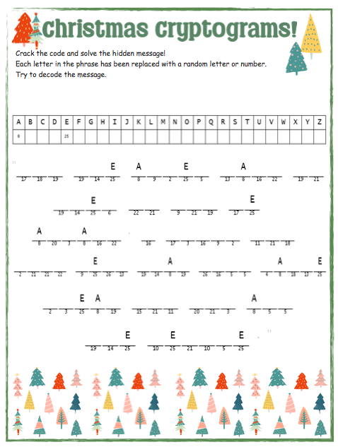 Printable Christmas Activity Book - Image 3