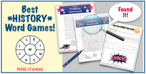 history cross word puzzles