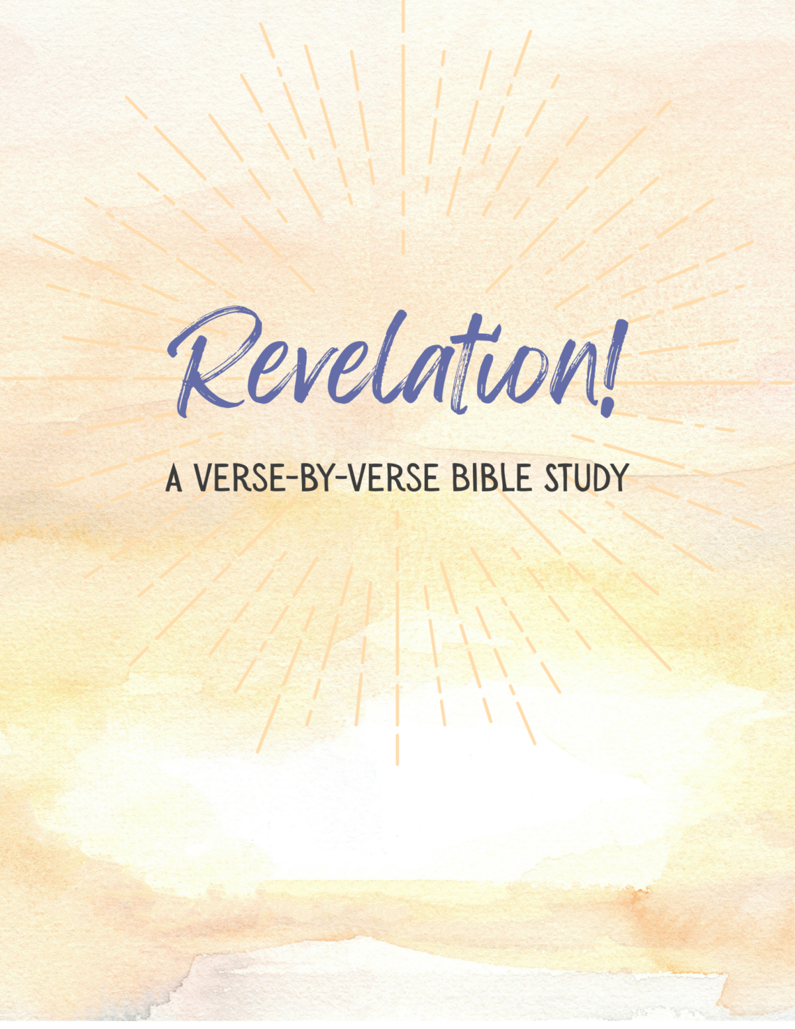 the revelation of Jesus Christ Bible study verse by verse cover image