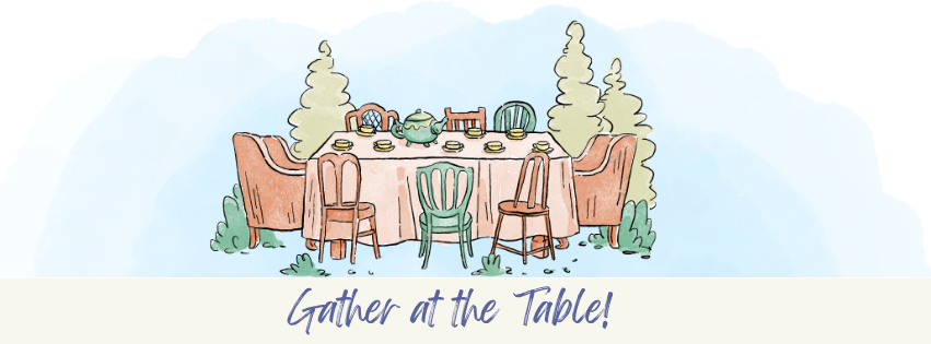 gather around the table bible study image